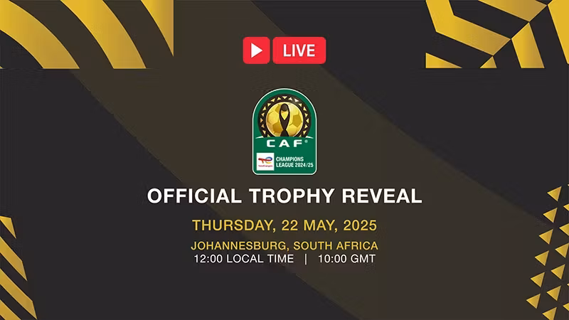 TotalEnergies CAF Champions League trophy reveal